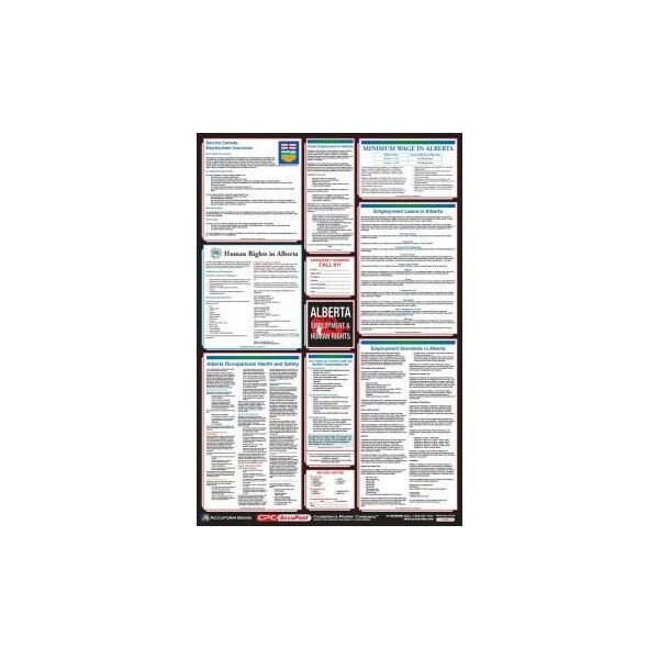 Accuform POSTERS CANADIAN EMPLOYMENT AND PPG313NS PPG313NS - main